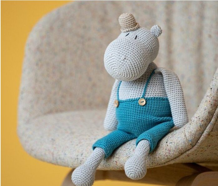 Amigurumi Hippo