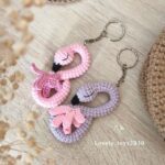 Flamingo Keychains