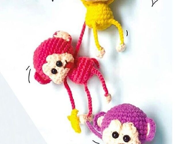 Monkey Keychain