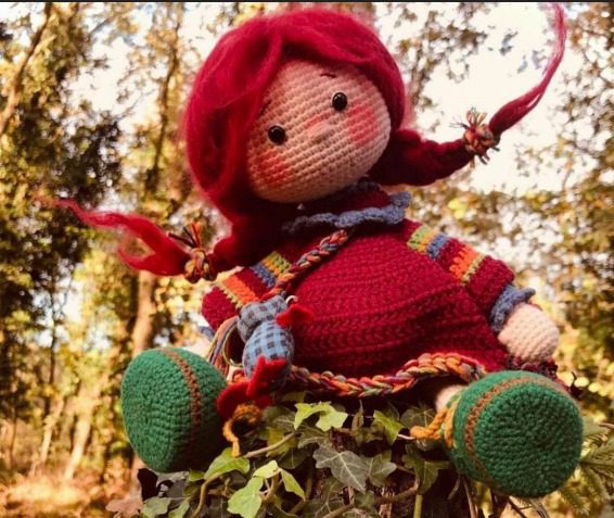 Red-Haired Amigurumi