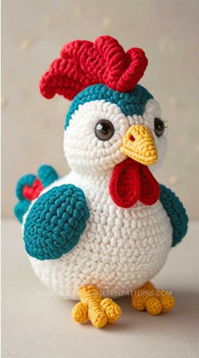 Amigurumi Rooster