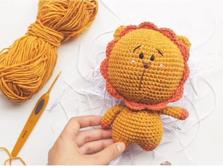 Amigurumi Lion
