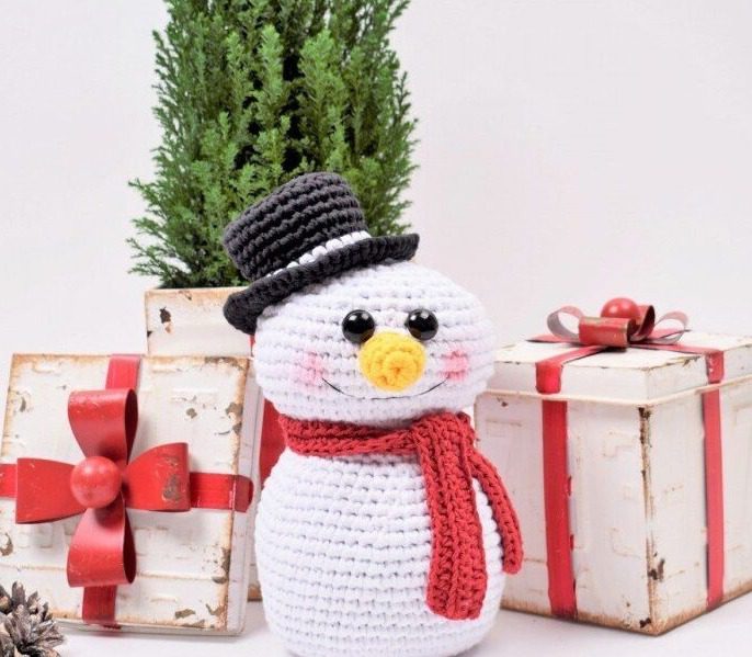 Amigurumi Snowman