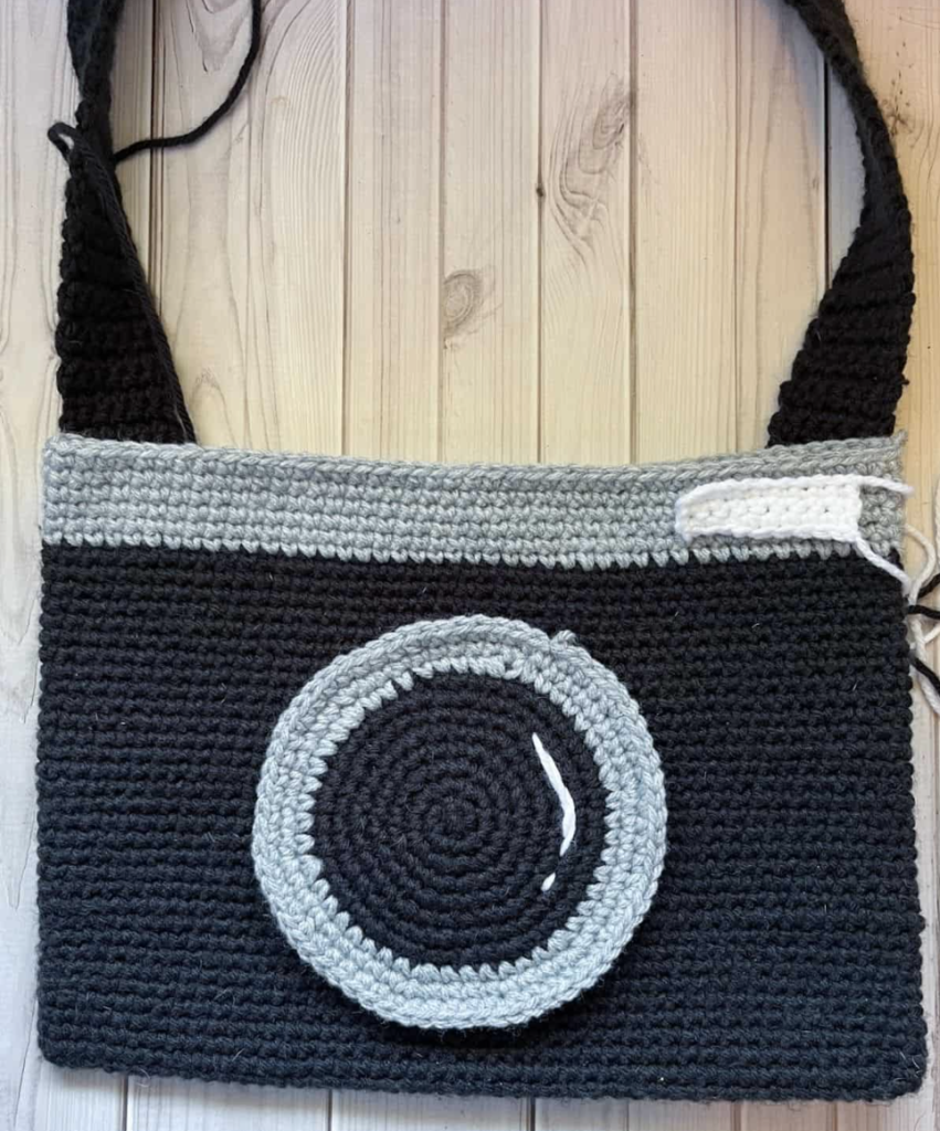 Crochet Camera Bag