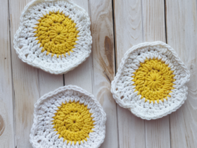 Crochet Egg Coaster