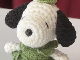 Mini Snoopy Crochet