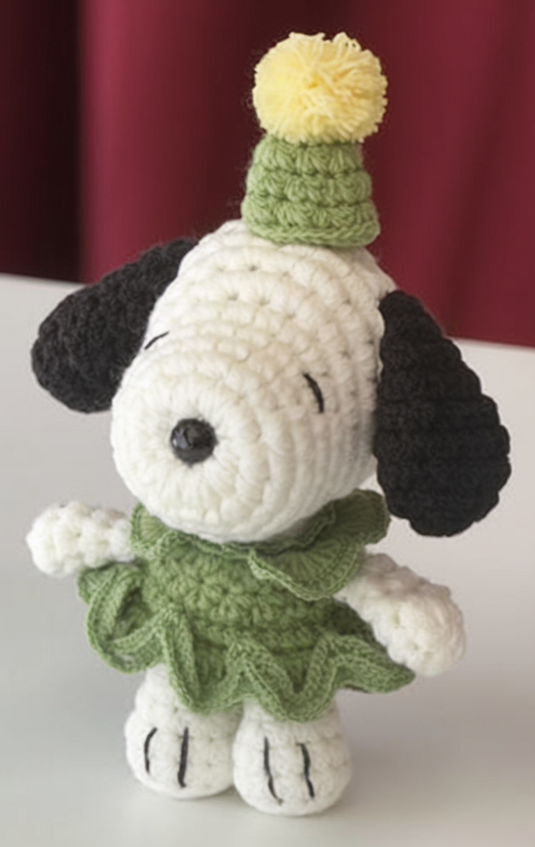 Mini Snoopy Crochet