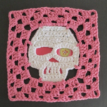 Skull Granny Square