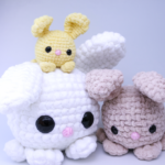 Cube Bunny Rabbit Amigurumi