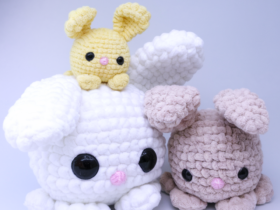 Cube Bunny Rabbit Amigurumi